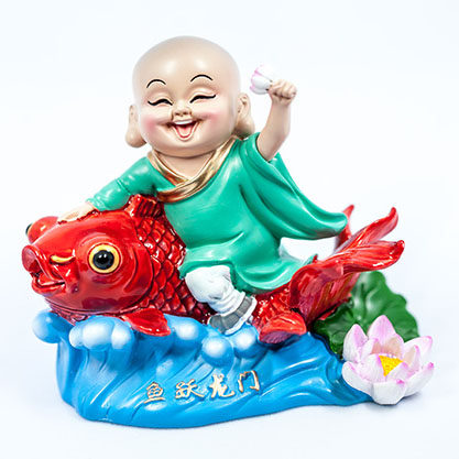 极速年年有余代代有财沙弥小和尚客厅装饰品汽车载U室内摆件送朋,汽车用品/电子/清洗/改装,摆件,淘宝优惠券,粉丝福利购,淘宝优惠卷