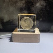 可我只心动一个月亮 星星 治愈水晶情.侣摆件生日 虽然有别 新品