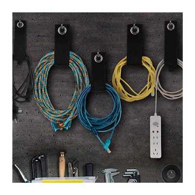 极速Hoat 6 PCS Extension Cord Holder Organizer, Hook And Loo