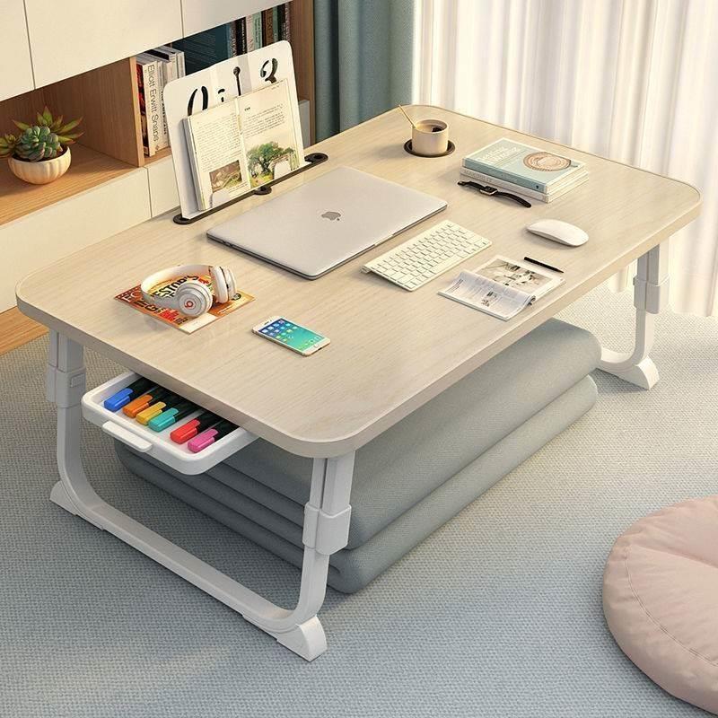 极速床上桌折叠小桌子可升降懒人桌学生学习桌Q飘窗卧室坐地宿舍