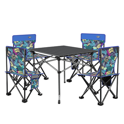 新品Outdoor folding table and chaDir set Picnic camping chai
