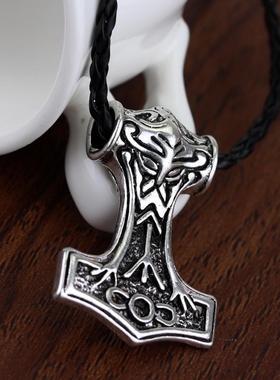 极速AvengersA7-4-635 Quatke Thor Thor Leather Rope Necklace