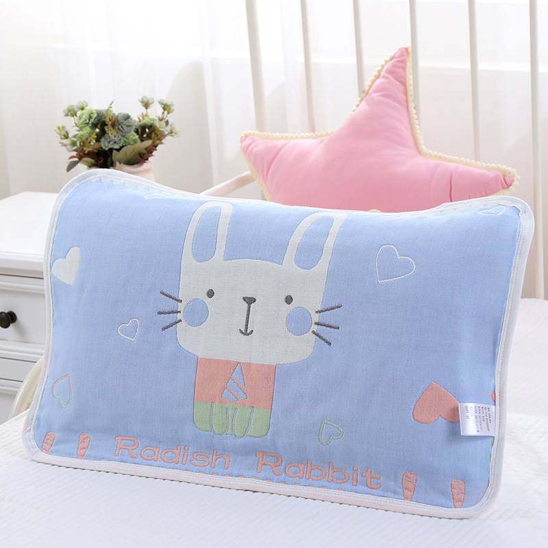 极速儿童枕巾A类k纯棉六层纱布幼儿园枕头巾全棉加厚吸汗卡通适合,床上用品,枕巾,淘宝优惠券,粉丝福利购,淘宝优惠卷