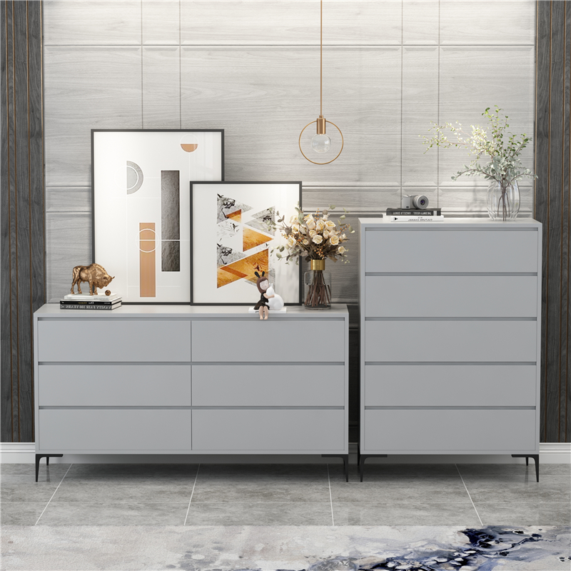 极速意式极简五斗柜六斗柜组合A简约现代客厅玄关柜卧室靠墙储物