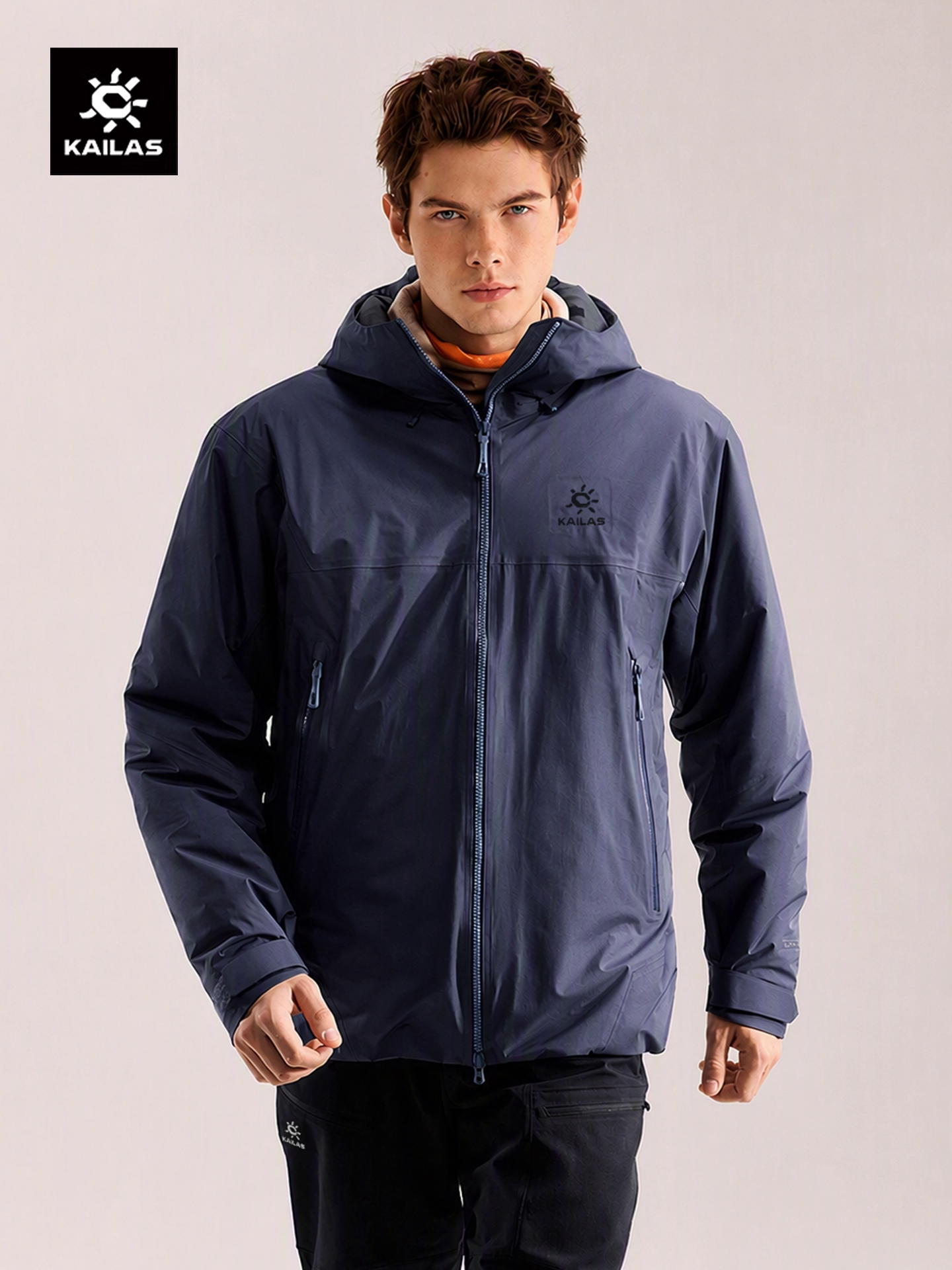 Kailas Kailas Bogda Plus เสื้อแจ็กเก็ตกันลม กันน้ำ ทำจากผ้าฝ้าย เหมาะสำหรับฤดูใบไม้ร่วงและฤดูหนาว สำหรับทั้งผู้ชายและผู้หญิง
