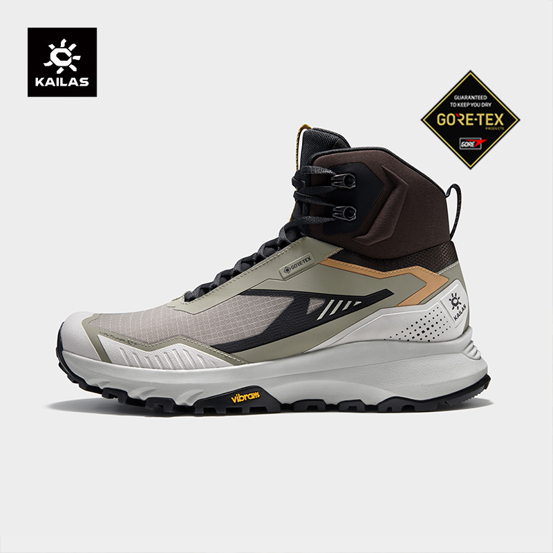 KAILAS凯乐石括苍 GORE-TEX MID 徒步鞋防水版中帮防滑户外休闲男