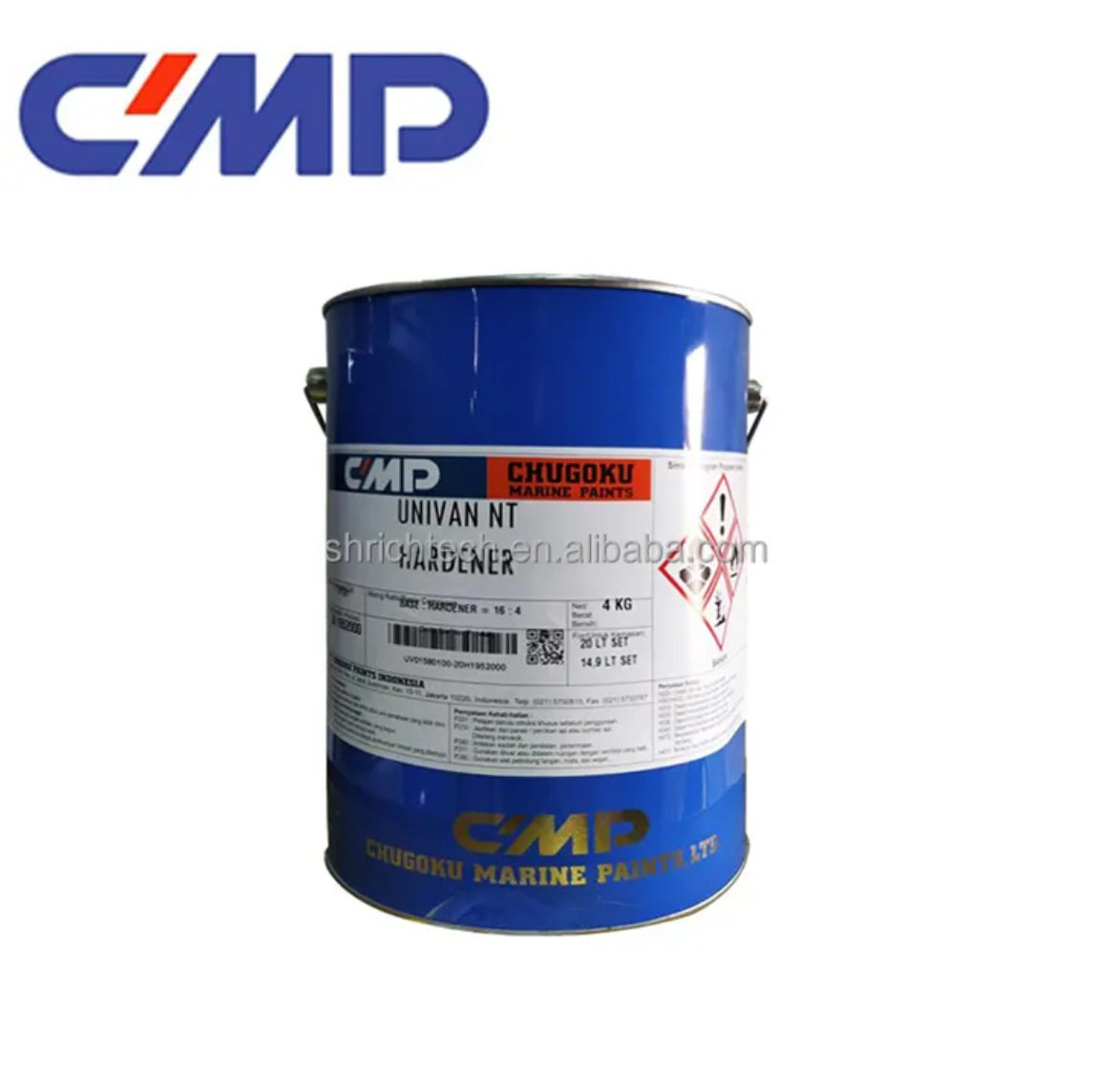 CMP 中涂油漆 中涂涂料 CHUGOKU 氟碳面漆 8075X EVAWIN FL 调色