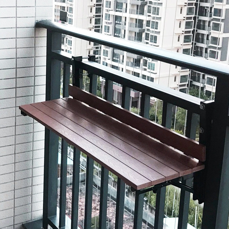 美式阳台吧台可折叠收纳靠窗桌子家用户外悬挂简约现代休闲小吧台