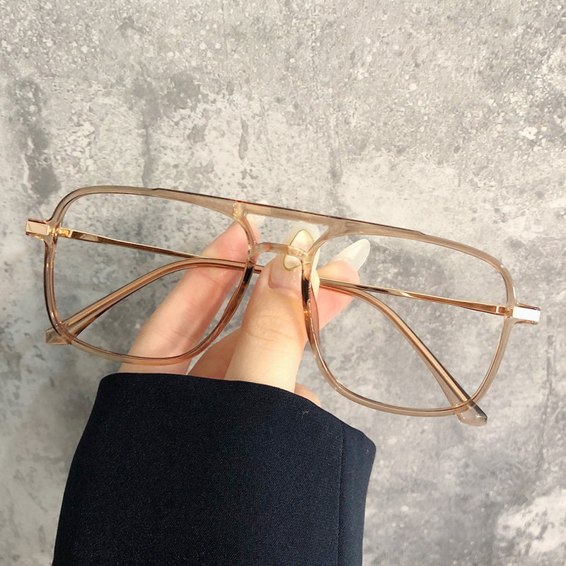 速发防复光近视款素颜韩版TR0框男古蓝架潮