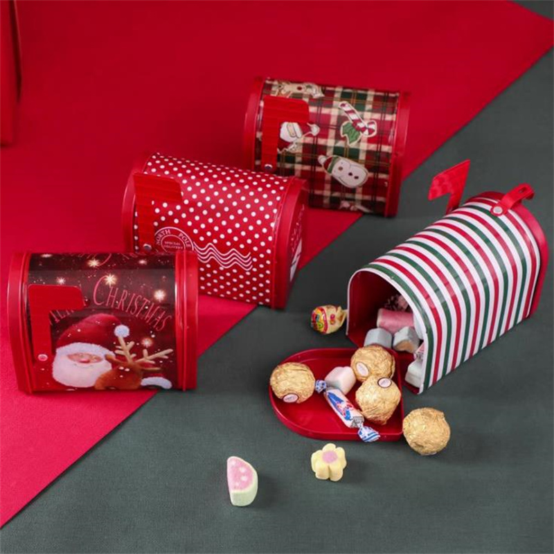 现货速发Cistmas Gift Box S aus Cady Box Crt Iro Srage