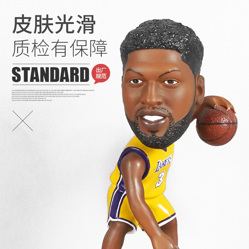 现货速发篮球球星汽车摆件家居饰品创意摆件树脂工艺品