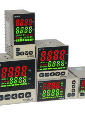 台松新款MF416智能温控器全系列输出百分比光柱显示精准控温