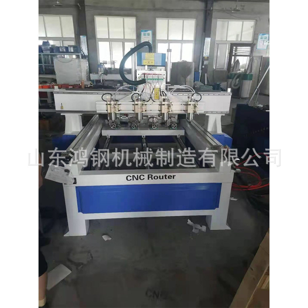 全自动楼梯扶手雕花机台式四头圆雕机电动木制工艺品雕木机