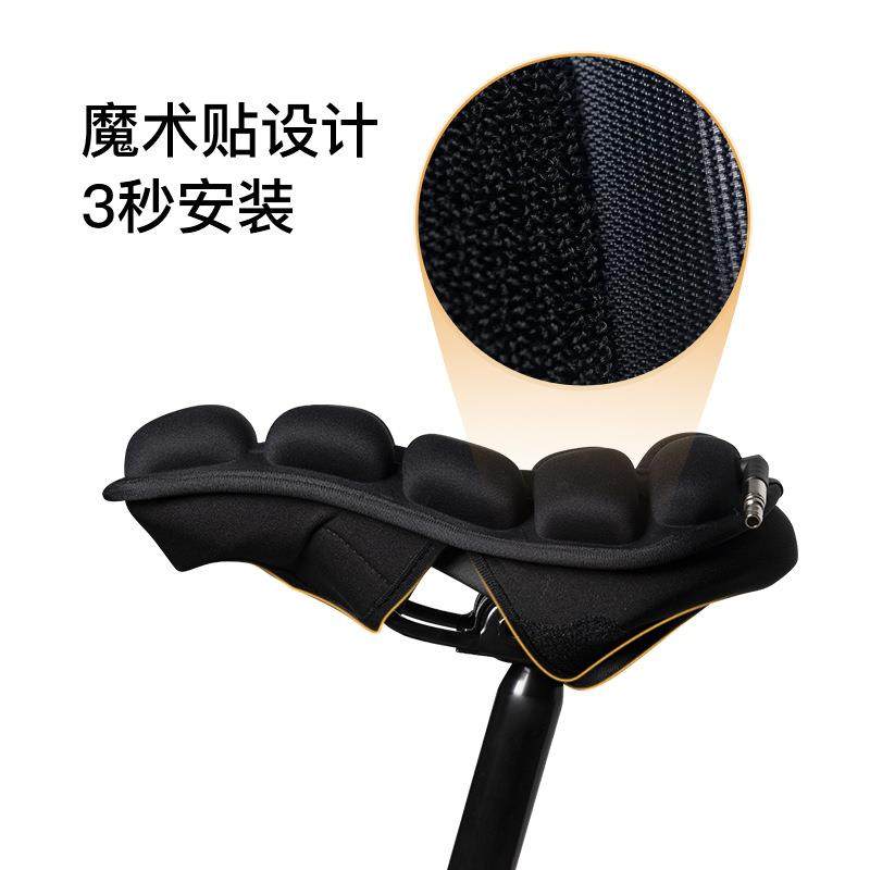 自行车配件山地车公路车坐垫可折叠充气便携气囊座垫套鞍