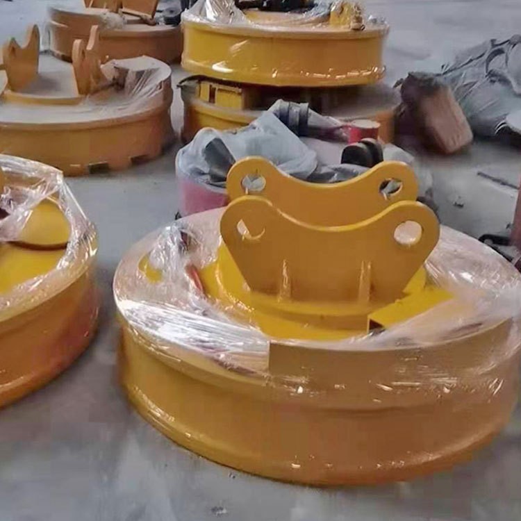 起重电磁铁挖机电磁铁吸盘钢板磁力吸盘废钢