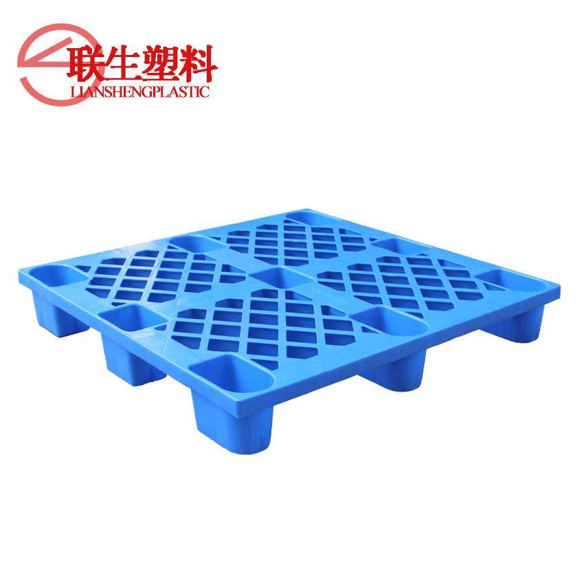 25九脚塑料地台板周转托盘仓储货运栈板垫板1*1m