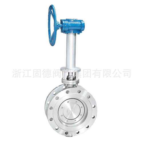 不锈钢高温蝶阀D343W-16PDN300 隔热耐高温不锈钢法兰蝶阀