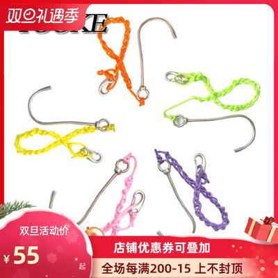 TOOKE潜水不诱钢礁石流勾单流钩单钩多种颜色可以选潜水配件