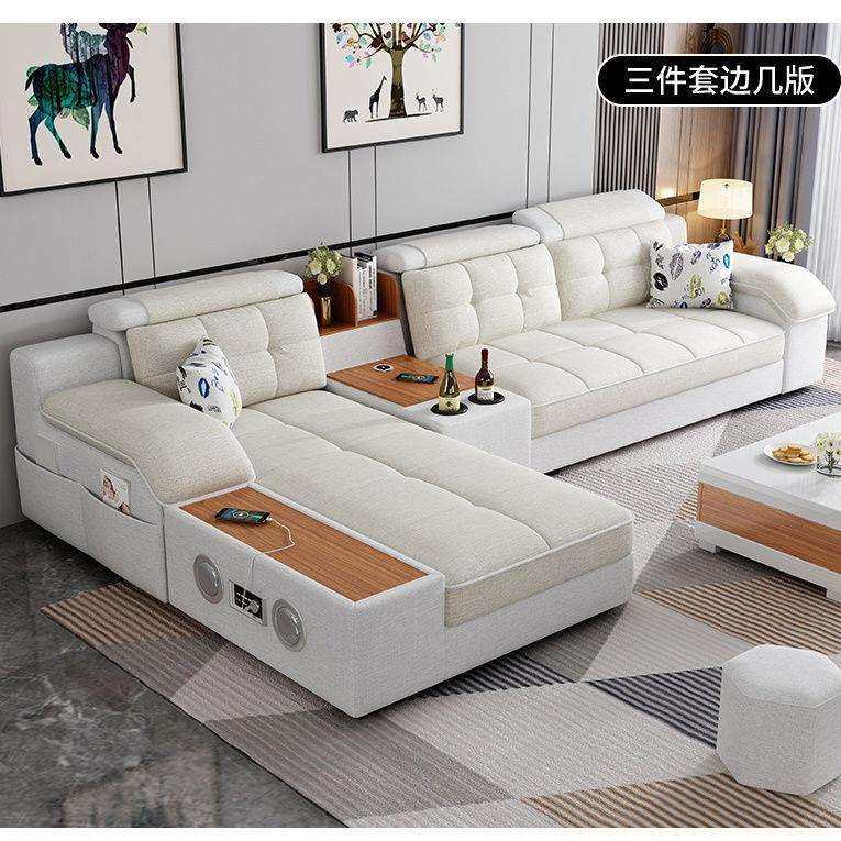 大户型沙发可拆洗布艺沙发客厅家具简约现代科技布沙发