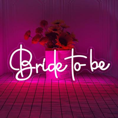 Bridetobe霓虹灯发光字招牌婚礼活动英文字母装饰灯外贸灯