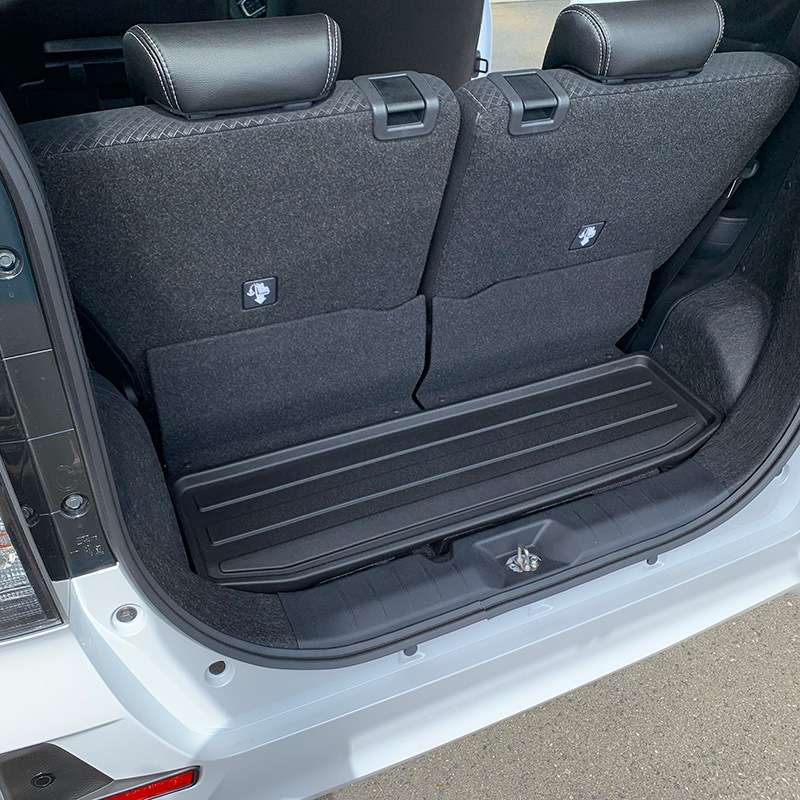 DAIHATSU TANTO CUSTOM改装专用尾箱垫防水环保TPV后备箱垫后座片