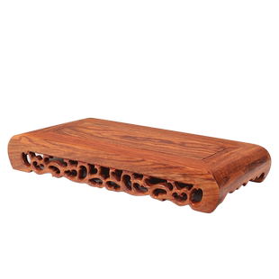 红木雕刻工艺品摆件花瓶底座实木鱼缸盆景瓷器佛像奇石头展示托架