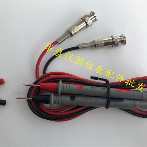 现货速发新品。低测试仪表笔BC转用电表笔跳M线Q示波器讯号测试线