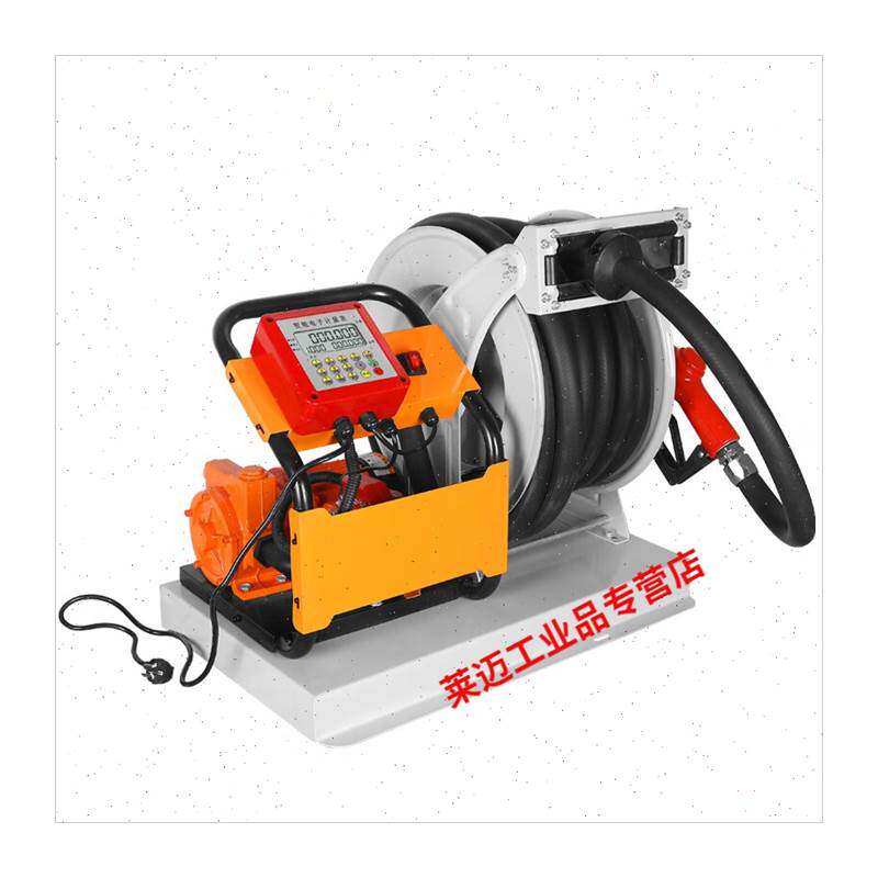 现货速发促特加油机12v24v220v伏电动抽油泵柴油车载计量计价小型
