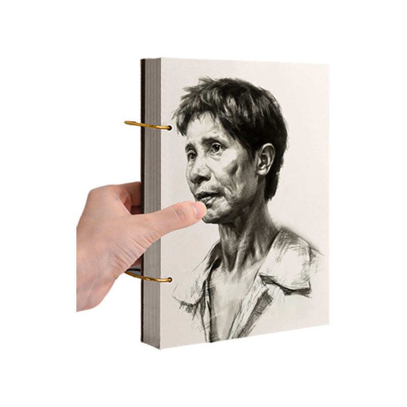 现货速发加厚a4素描本8k素描本2k手绘麦克笔绘画本小学生活页可拆
