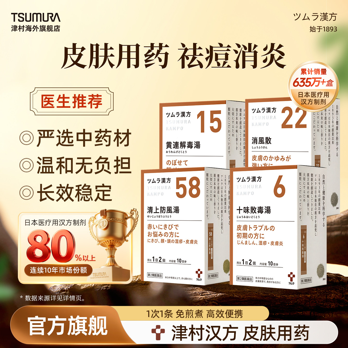 鼻咽炎类津村麦门冬桔梗清肺汤小青龙荆芥连翘葛根汤川芎颗粒日本图片