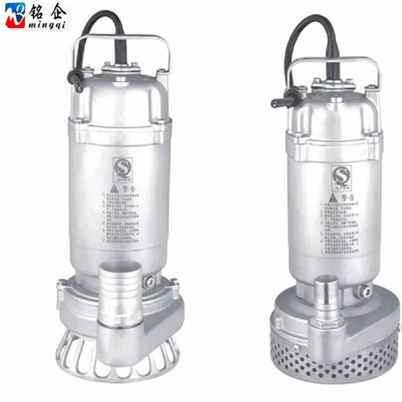 304不锈钢WQ污水泵丝口系列1.1KW精铸不锈钢泵潜水排污泵现货WQD