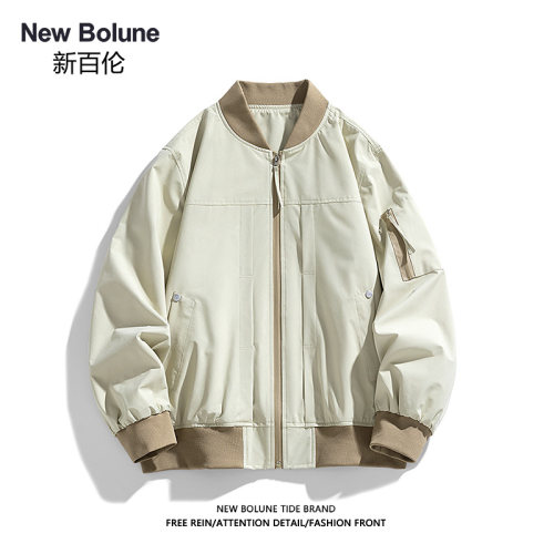 NEWBOLUNE/新百伦经典飞行夹克