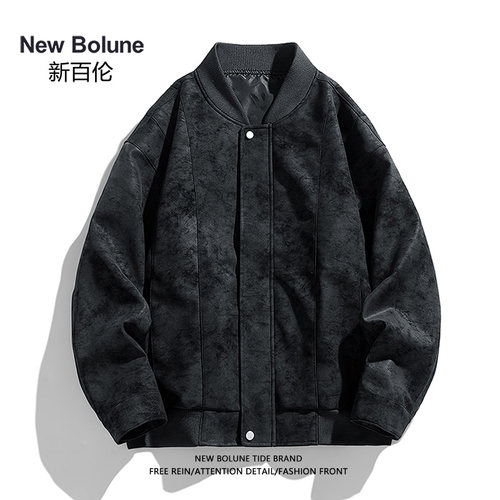 NEWBOLUNE/新百伦圆领夹克秋冬