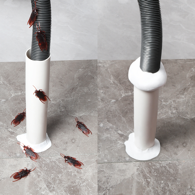 速发下水道管道封口盖厕所堵口封密圈厨房排神塞硅胶地漏防臭反味