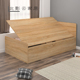 现货气动高箱储物床1米简户型箱体床1.2米实木床纳收现代小约可定