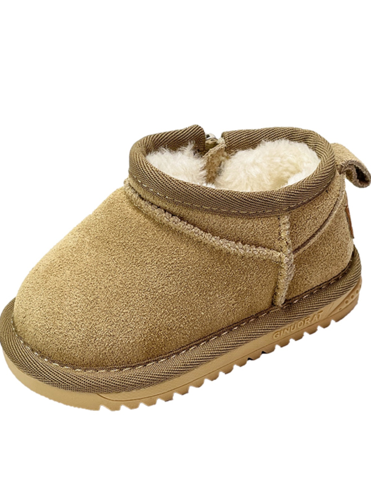 新品婴儿雪地靴冬季加绒保暖幼儿鞋子儿童冬鞋女软底学步鞋男宝宝
