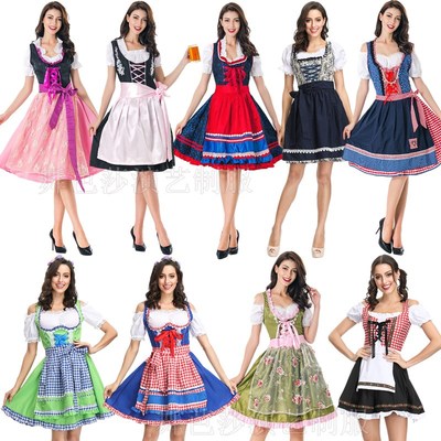 速发新款巴伐利亚服装啤酒民餐厅工作服服 族服服装