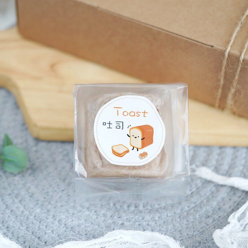 速发纸魔方团吐司盒 青生雪花酥约媚娘绿豆糕盒子 简雪面装