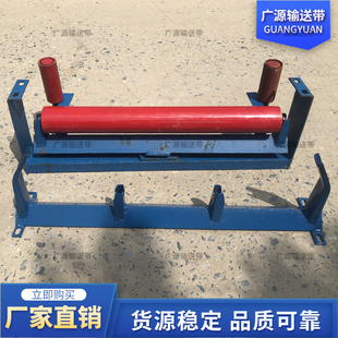 现货速发托辊支架组输送带滚筒配件不锈钢立式支架轴承输送机吊耳