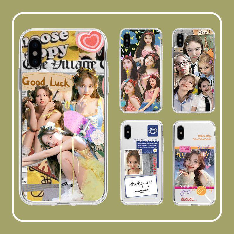 TWICE手机壳林娜琏适用苹果16pro华为pura80/iPhone15Promax小米14/vivo周边OPPO/13/12/11/x荣耀红米同款mat