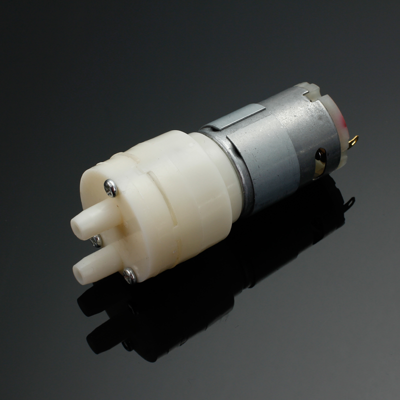 385小型DC24V直流水泵自吸z泵抽水吸水泵电机微型隔膜泵鱼缸泵马