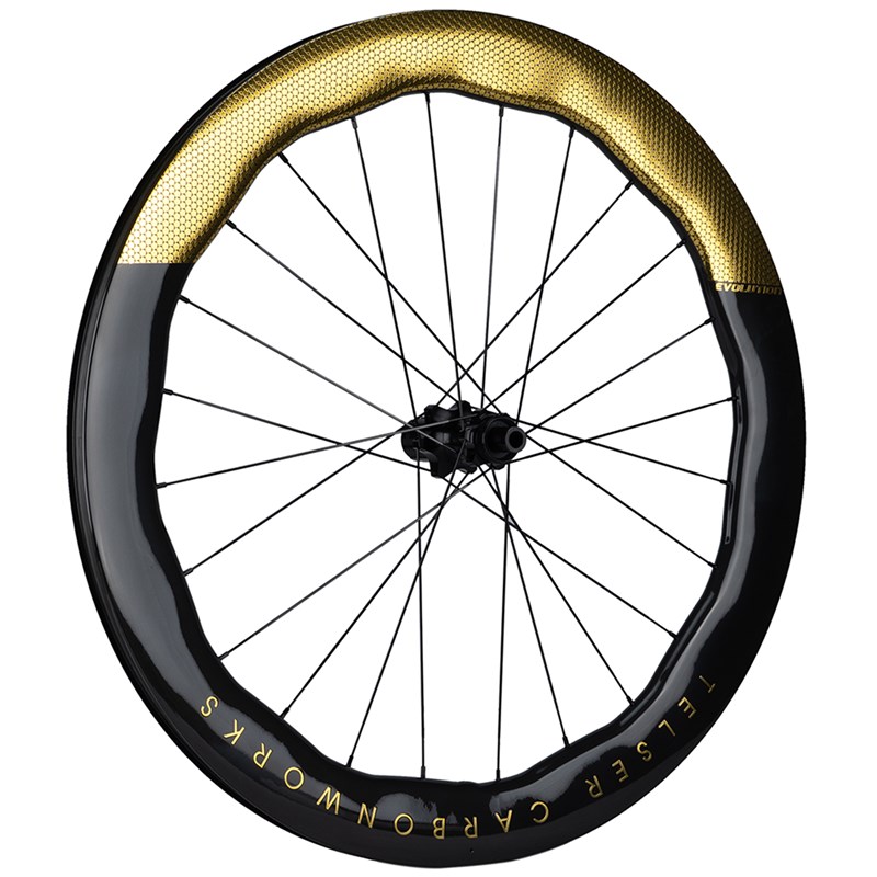 追梦人碳纤维轮组波浪圈碟刹开口真空桶轴快拆公路碳刀W65mm金标