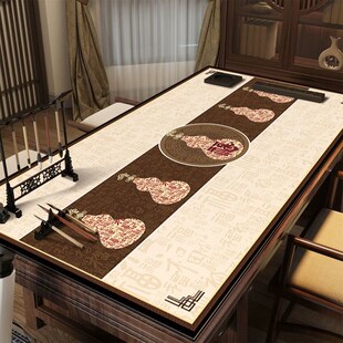 书法书桌垫字书房学生护r眼新中式办公写字台桌布学习课桌垫保护