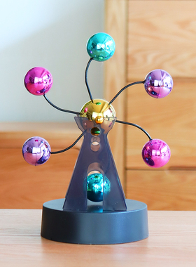 混沌摆永动机不停无限循环创意工艺品小摆K件网红秋千桌面家居饰