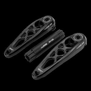 lewis ALU铝合金曲q柄 CNC曲柄 速降曲柄高强度曲柄 锻造CNC曲柄