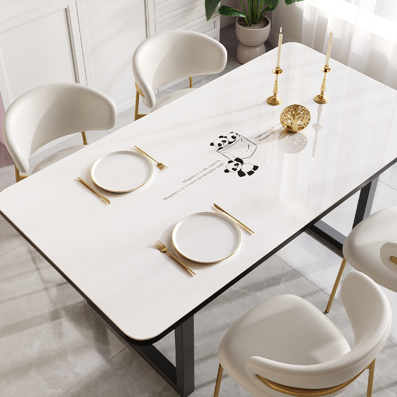 立体感PVC印花餐桌垫桌布免洗防水防油轻奢高级感V软玻璃茶几桌垫,居家布艺,桌布,淘宝优惠券,粉丝福利购,淘宝优惠卷