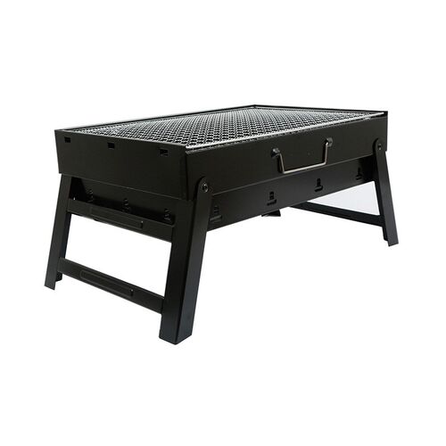 家用便携式折叠烧烤炉小炉子户外烧烤架BBQ大号野营炉.碳烤炉烤箱