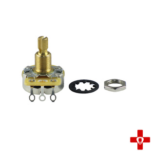 美标CTS电位器旋钮电吉他电贝司音色旋钮音J量500K阻值250K铝轴