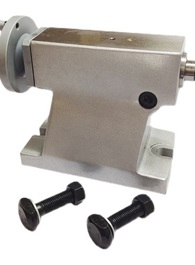 四轴尾座中心高110/135/160/210数控分度头分P度盘尾座顶针170尾