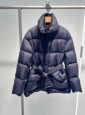 国内代购2025年冬季新品宽松百搭立领羽绒服外套女AR004154